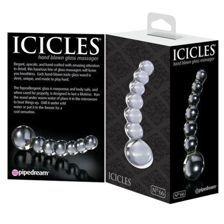 Стимулятор из стекла Icicles №66