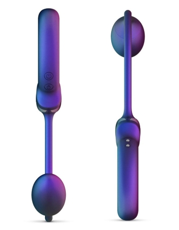 Виброкольцо с анальным шариком Eclipse