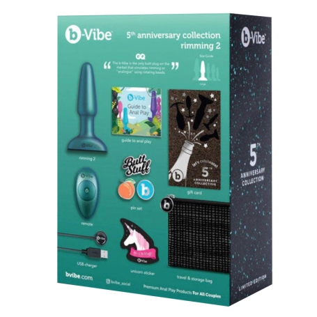 Вибро-пробка b-Vibe Rimming Plug 2