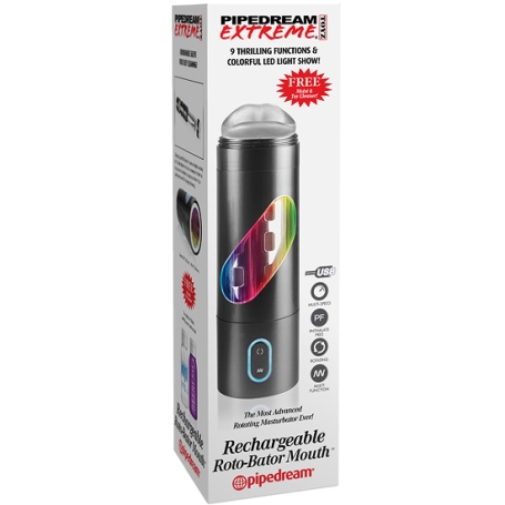 Автоматический мастурбатор Pipedream Roto-Bator Mouth