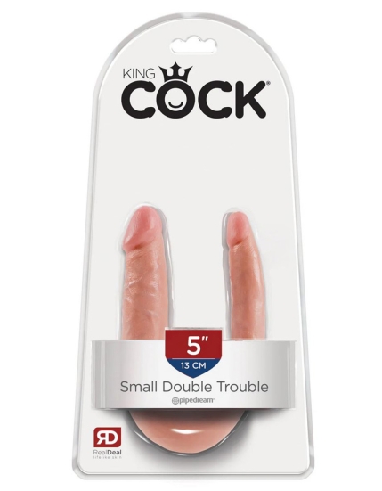 Фаллос King Cock U-Shaped Small