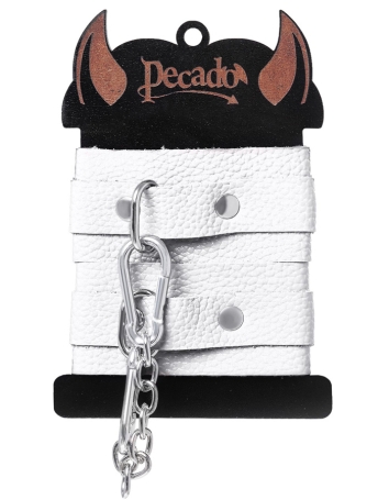 Кожаные наручники-браслеты Pecado
