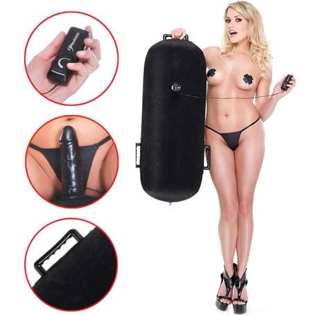 Пуфик с вибратором Inflatable Luv Log