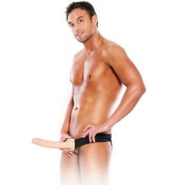 Страпон полый Pipedream 10" Hollow Strap-On