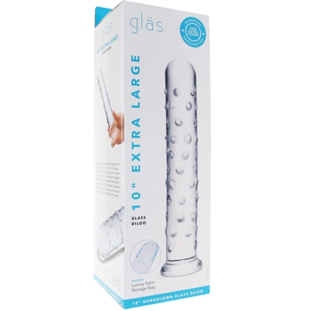 Фаллос из стекла Glas 10" Extra Large