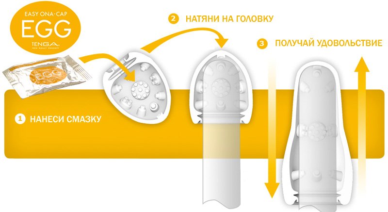 Инструкция использования мастурбатора Tenga Egg